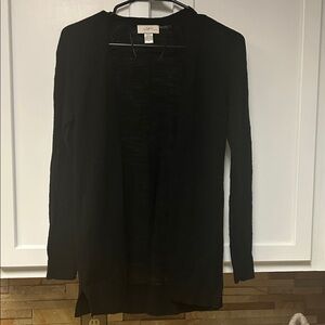 LOFT Women's Elegant Black Cardigan